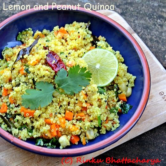 Lime and Peanut Quinoa