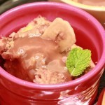 Bananas Foster Bread Pudding for Two