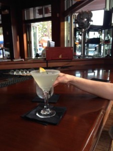 Lemon-drop martini