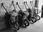 Wheelbarrows at Souq Waqif