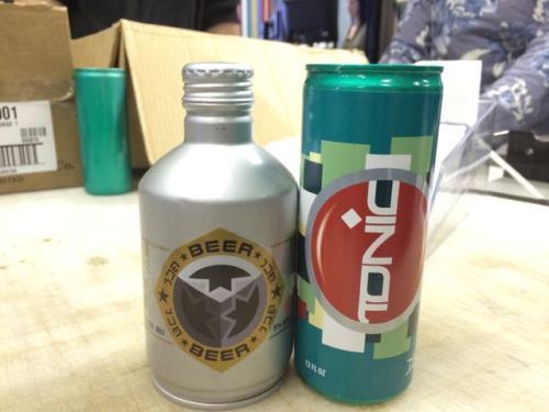 Space beer and cosmic tonic.