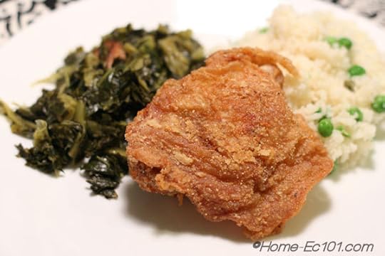 Italian Marinated Fried Chicken Thighs