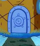 spongebob door