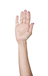 hand raise up
