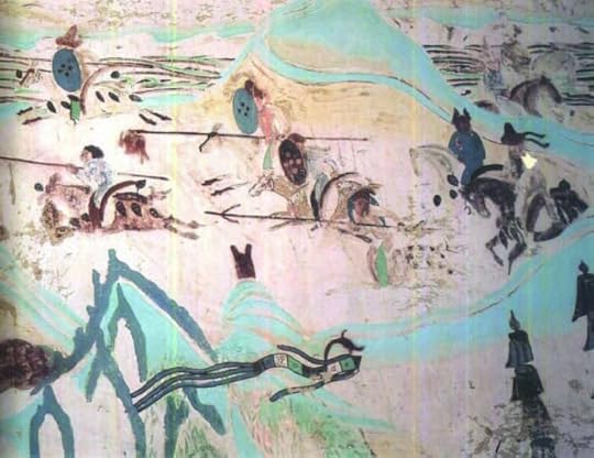 from Dunhuang - spears