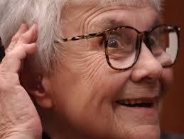 She's kind of adorable, right? I want her to be my neighbor. I want to hang out with her and talk about birds and crocheting and words, words, words.