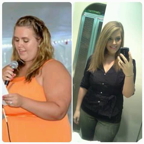Holly before and after
