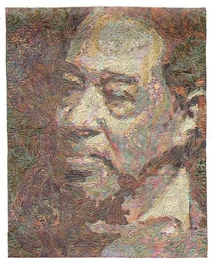 Duke Ellington by Tammie Bowser as Seen on Sewing With Nancy–How to Sew Art.