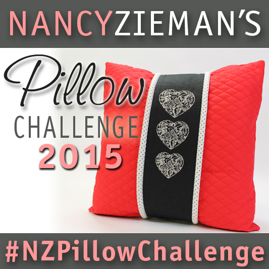 Nancy Zieman's 2015 Pillow Sewing Challenge
