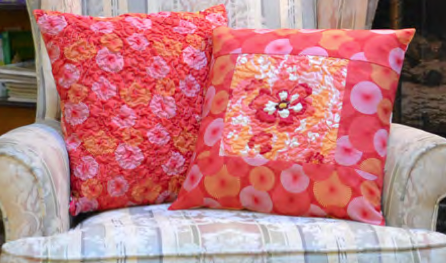 Seeing Double Fabric Magic Pocket Pillows/Nancy Zieman's Pillow Challenge