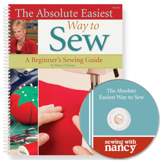 The Absolute Easiest Way to Sew Book and DVD by Nancy Zieman