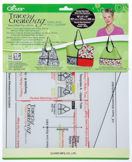 Nancy Zieman's Hobo Tote Bag Template Collection by Clover