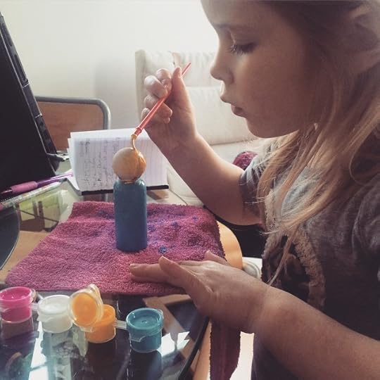 Focused on her craft