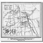 The positions of 'A', 'C', and 'D' Company, 3rd Battalion, Canadian Infantry on 12 August 1917