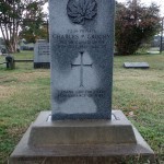 The grave of Charles Philip Gruchy