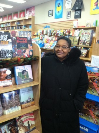 Me and Lynda at Anderson's Bookshop