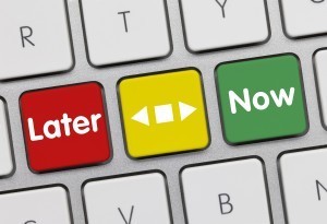 Later or now.Keyboard