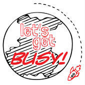 Lets Get Busy logo