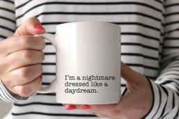 A cup with a fateful lyric on it. No permission was given, and now there's a lawsuit.