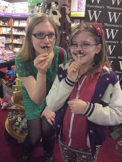 The moustaches in action!