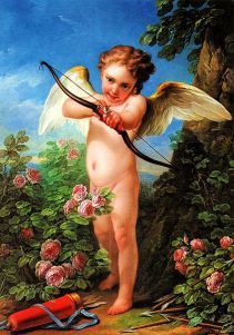 Cupid Shooting a Bow Courtesy Wikimedia Common