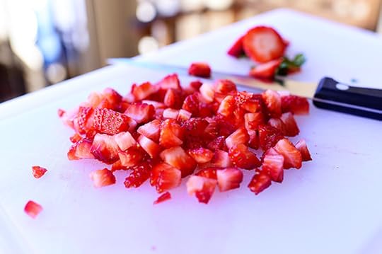 Strawberry Granola Pancakes