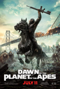 Dawn of the Planet of the Apes New Poster - war
