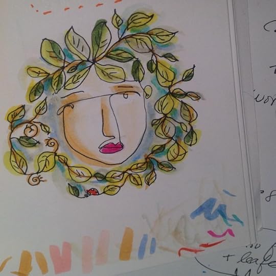 sketchbook #sakuraofamerica #makeartthatsells #lillarogersmats #lillarogers