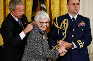 Author Harper Lee Receiving Presidential Medal of Freedom