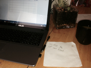 Whether it's a table or a desk, in the end what matters is getting the job done.