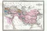 Map of Alexander the Great's empire.