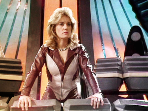 Sally Knyvette in Blakes 7.