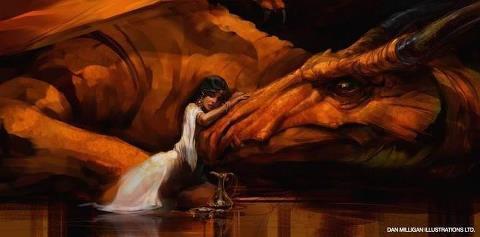 dragon-being-loved-by-woman