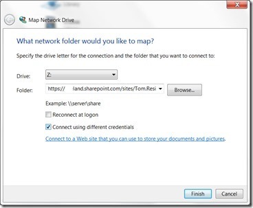 MapNetworkDrive