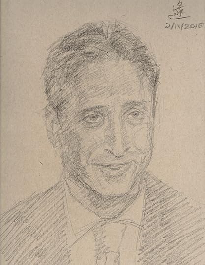 pic.twitter.com/VAhgsUi2qQ The Daily Show with Jon Stewart Original Portrait by Eigh $7.99 Free Fast Shipping http://ebay.to/1zU1SZp