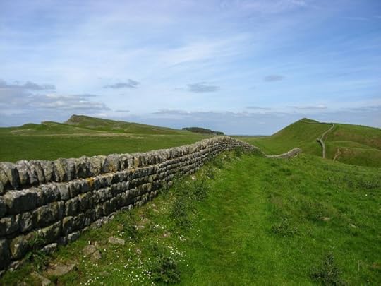 The line shows the border of the territory to which the Romans laid claim. It was called limes, that is,