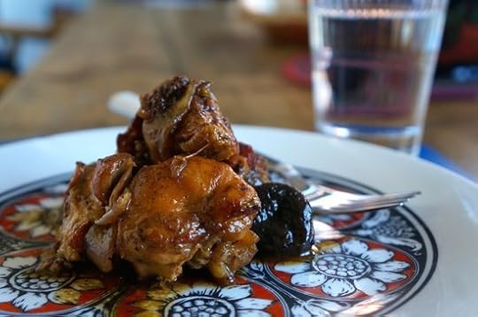 Pollo vinagre de modena