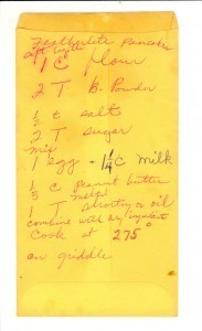 Parks_pancake recipe