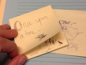 Kathleen's bid for a post-it note book