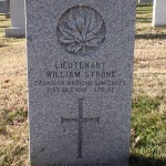 The grave of Lieutenant William Strong