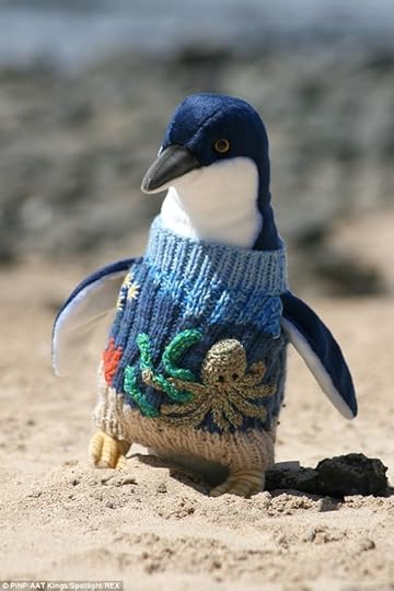 Alfie Date's penguin jumper