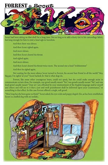 Forrest and Scout - Page One from the Cuddly Defenders
