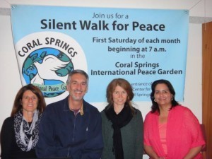 Rivera Sun with Maria and Piero Falci and Elizabeth Velez in Coral Springs, FL