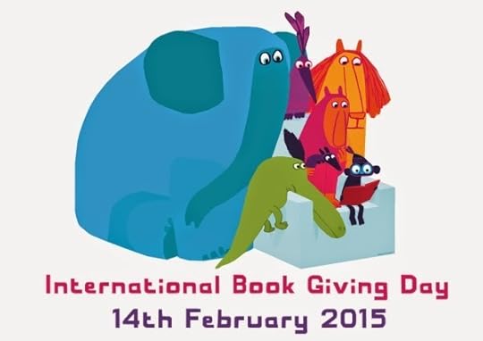 International Book Giving Day 2015 poster - Chris Haughton