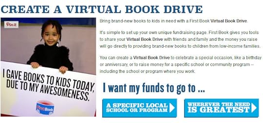 First Book Fundraiser