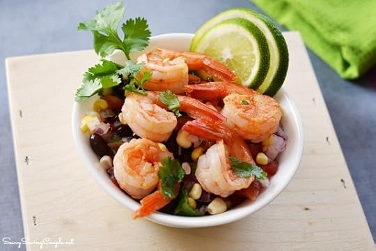 Shrimp-black-bean-salad