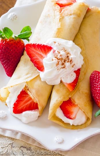 On sallysbakingaddiction.com, learn how to master the art of crepe making! Plus a recipe for Strawberries 'n Orange Cream Crepes. 