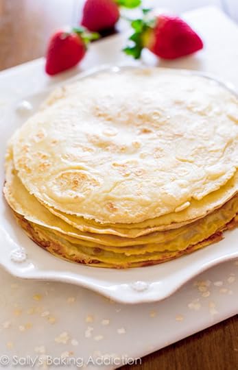 On sallysbakingaddiction.com, learn how to master the art of crepe making! Plus a recipe for Strawberries 'n Orange Cream Crepes. 