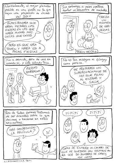 Cómic sobre el secretismo, la testosterona y las fiestas de machotes.