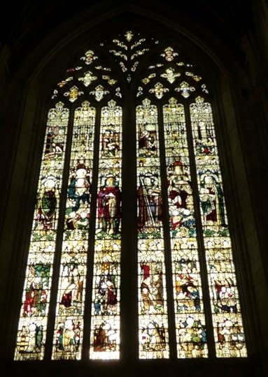 Window in the south transept c.1914 (Click to view larger image)